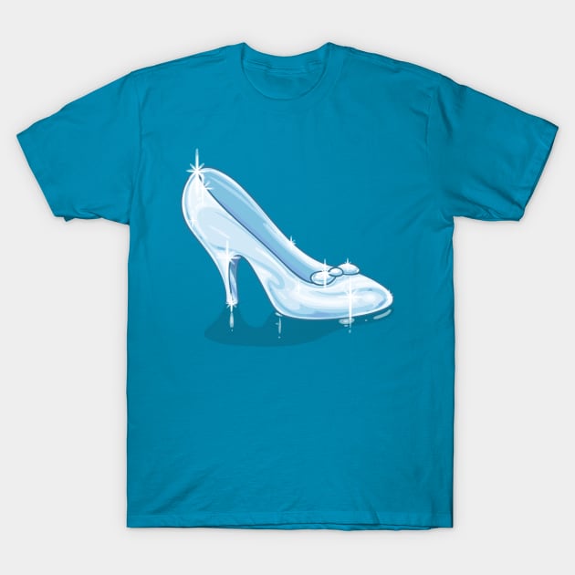 Glass Slipper T-Shirt by OCDVampire